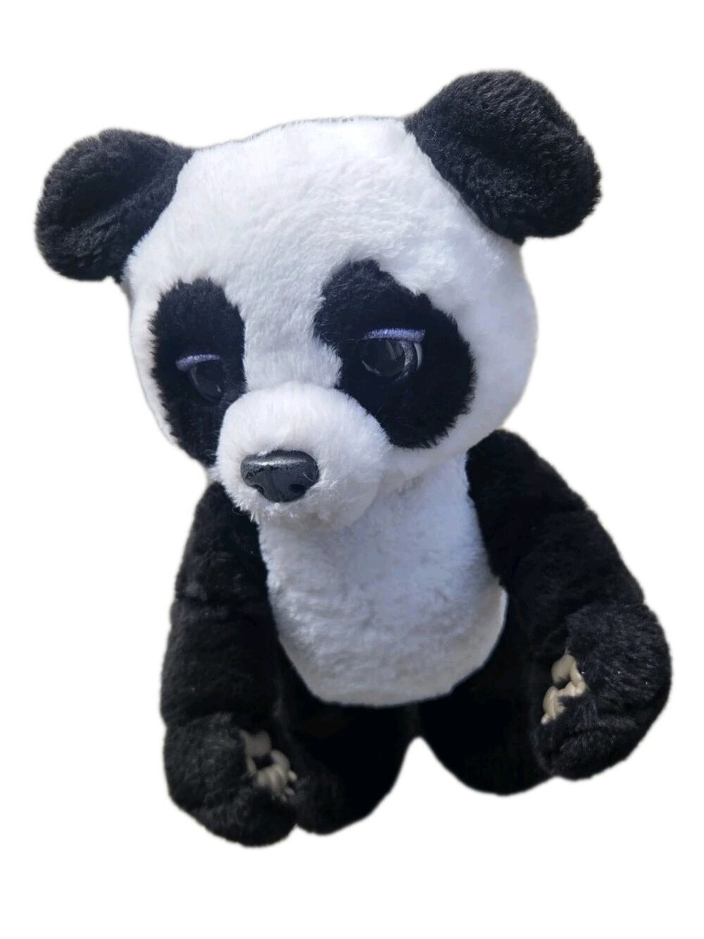 Hasbro FurReal PLUM The Curious Panda Bear Cub Interactive Plush Sound & Motions
